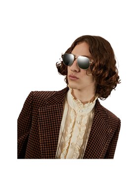 1h可退 gucci 男士 太阳镜古驰