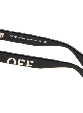 off-white 男士 黑色 Columbus 太阳镜 OW100110181461018SHINYBL