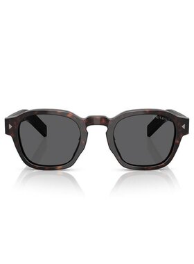 PRADA 男士眼镜 PRA16S17N731 SS2026 黑色 几何框架太阳镜