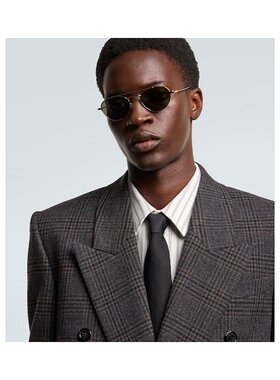 1h可退 潮奢 Saint Laurent 圣罗兰 男士 SL 97 飞行员太阳眼镜