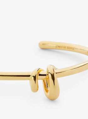 FENDI 女士手链手镯 8AK647B08F0CFK AW2025 黄色 徽标图案手链