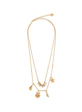 VERSACE 女士项链 10210011A006203J000 AW2025金色吊坠