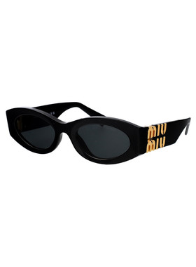 MIU MIU 女士眼镜 0MU11WS1AB5S0 SS2026 黑色 Sunglasses