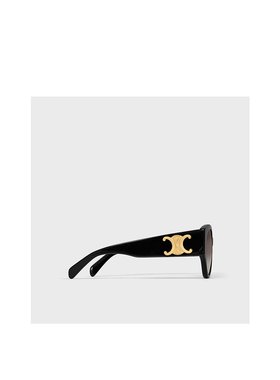 CELINE 女士太阳镜 4S328CPLB38NO AW2025 黑色 全框太阳镜眼镜