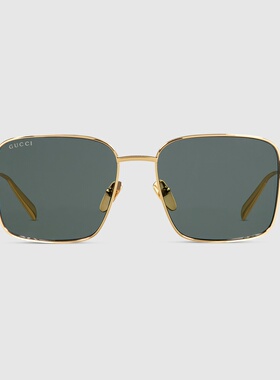 GUCCI 男士太阳镜 839995I33308012 AW2025 绿色 Gg1937S Woman S