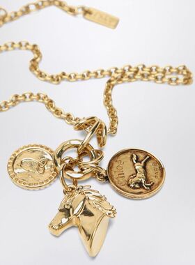 1h可退 CHLOÉ 女士项链 CH25AJN03CB79DC AW2025 金色