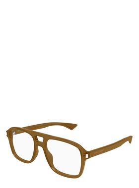 SAINT LAURENT 男士眼镜 SL881OPT005 SS2026 绿色