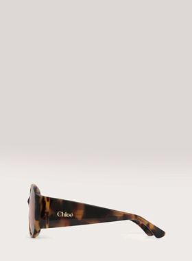 CHLOÉ 女士太阳镜 CH26WEK0347205 AW2026 棕色 Izia sunglasses
