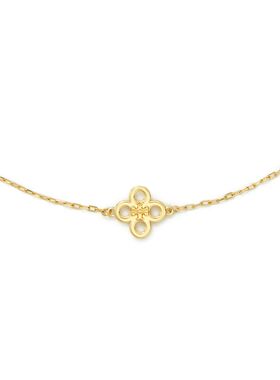 TORY BURCH 女士手链手镯 153710720 CO 金色 FORGET ME NOT NECK