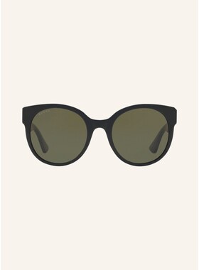 GUCCI 女士太阳镜 100132839013000 CO 黑色 Sunglasses GC001661