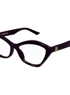 1h可退 BALENCIAGA 女士眼镜 BB0341O003 SS2025 黑色