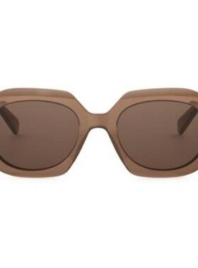 CELINE 女士眼镜 CL40319I48E 棕色太阳镜 AW2025