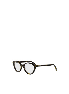 FENDI 女士眼镜 FE50154I052 SS2026 白色 几何框平光镜