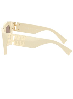 潮奢 Miu Miu 缪缪 女士 方框太阳眼镜 8056262660430