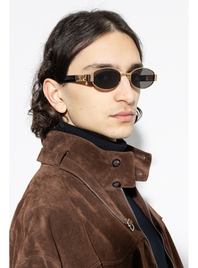 DSQUARED2 男士太阳镜 D20155S0000IR CO 金色 Sunglasses