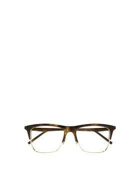 SAINT LAURENT 女士眼镜 SL786001 SS2025 绿色 logo平光镜