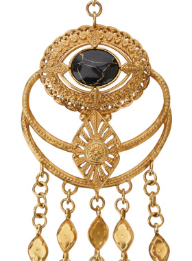 CHLOÉ 女士项链 CH25AJN19BJM7ZJ AW2025 金色 吊坠项链