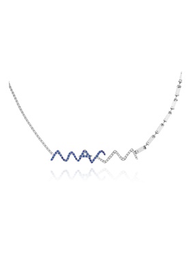 MARNI 女士项链 COMV0522A0P652700B49 AW2025 蓝色