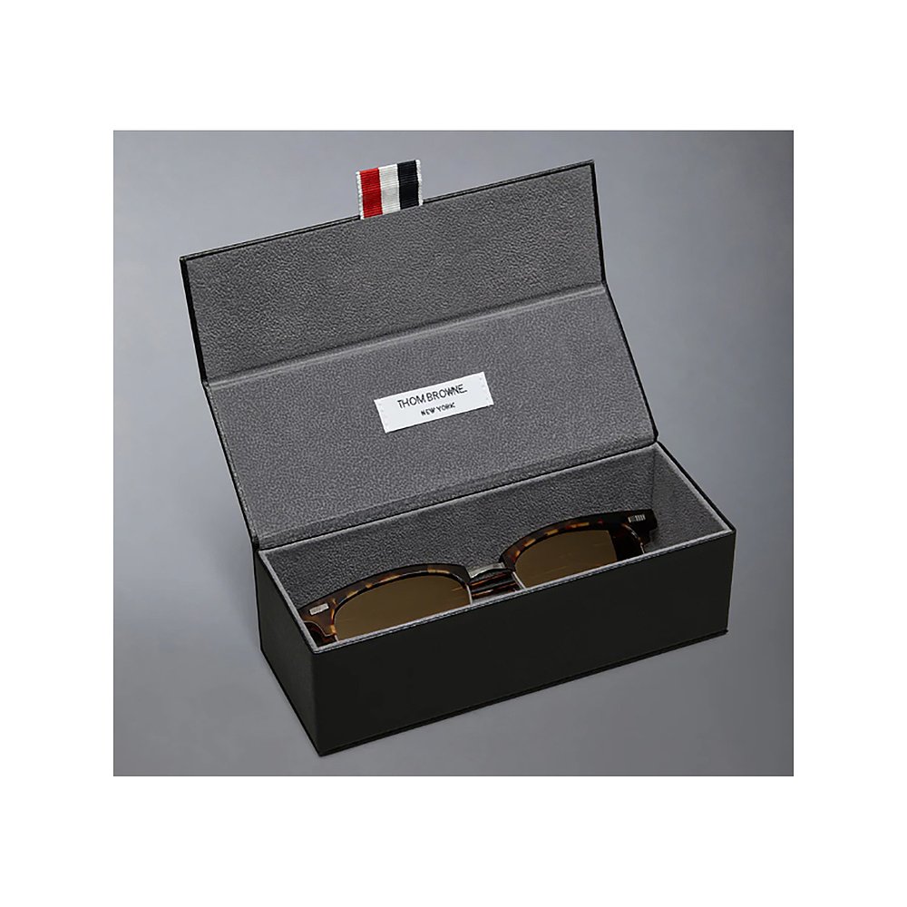 1h可退 THOM BROWNE 女士眼镜 UES711AG0003205 AW2025 绿色 - 图2