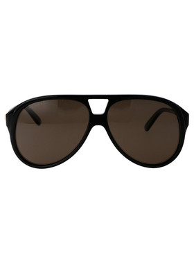 自营GUCCI 男士太阳镜 GG1286S001 SS2026 棕色 GG1286S