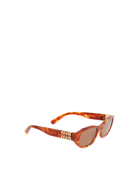 MIU MIU 女士眼镜 SMUA03S10L10L AW2025 花色 全框太阳镜