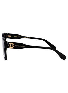 MARC JACOBS 女士太阳镜 MARC814S807 SS2025 黑色 MARC 814/S