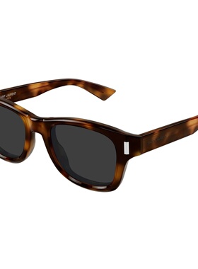 SAINT LAURENT 男士眼镜 SL801005 AW2025 灰色