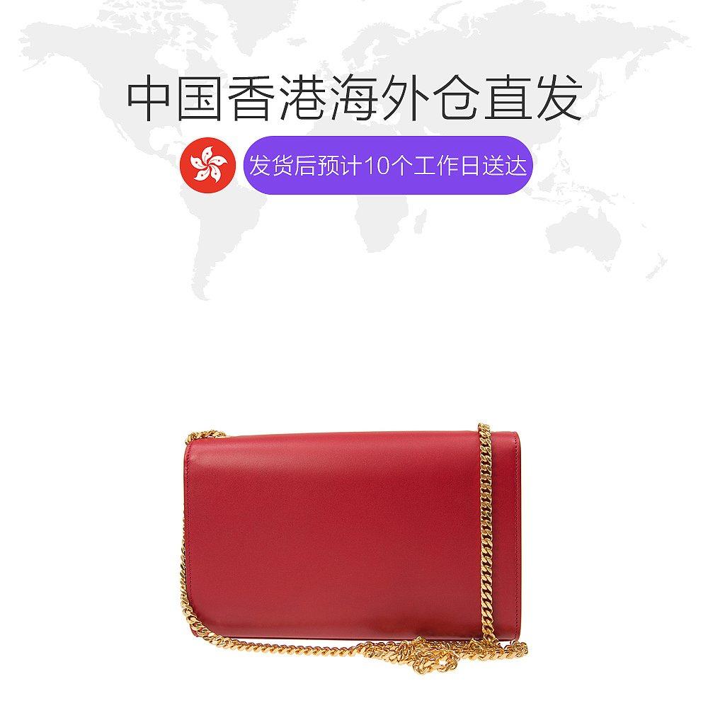 香港直邮圣罗兰红色女士斜挎包 天猫国际香港直购女士包袋