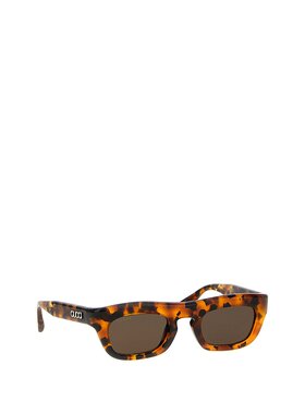 GUCCI 男士眼镜 803656J07402323 CO 绿色 椭圆形镜框太阳镜古驰