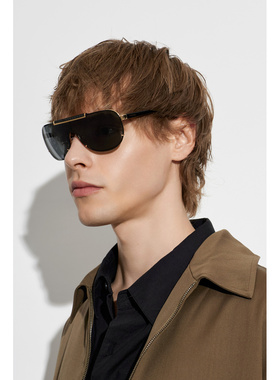 VERSACE 男士太阳镜 0VE21400100287 SS2026 黑色 Sunglasses