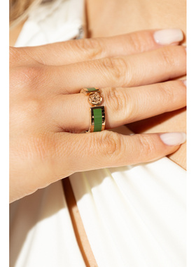 VERSACE 女士戒指 10223311A006384JQY0 SS2026 金色