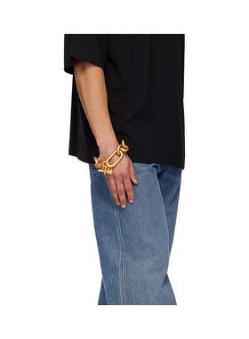 1h可退 潮奢 Balmain 巴尔曼 男士 Sync Brass 手链 FM1XH109MALB