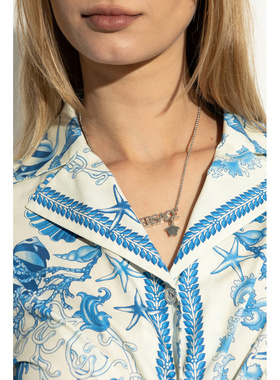 VERSACE 女士项链 10207841A006203J030 SS2025吊坠银色