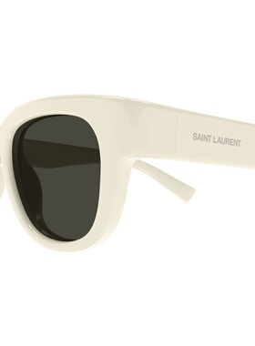 SAINT LAURENT 男士眼镜 SL675005 CO SL 675 白色太阳镜