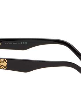 LOEWE 罗意威 男士 黑色 Anagram 眼镜 LW50103I5300119233724058