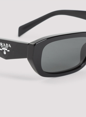 PRADA 女士眼镜 PRB06S16K08Z CO 黑色 全框太阳镜配饰