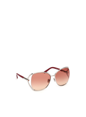 TOM FORD 女士眼镜 FT109116T SS2024 粉红色 徽标太阳镜