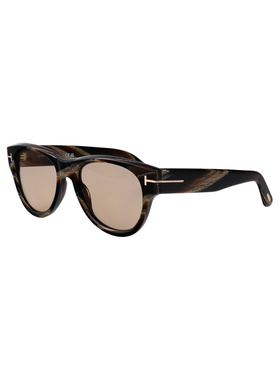 TOM FORD 男士太阳镜 FT130564E SS2026 黑色 Sunglasses