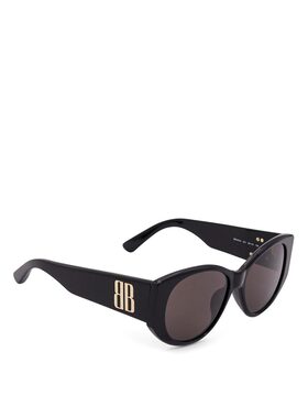 BALENCIAGA 女士太阳镜 832110T00391000 SS2025巴黎世家 黑色