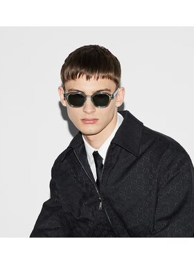 1h可退 gucci 男士 太阳镜古驰方形
