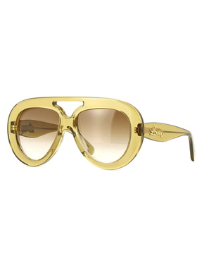 LOEWE 男士太阳镜 LW40144U96F SS2026 金色 Loewe Sunglasses