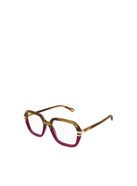 CHLOÉ 女士眼镜 CH0205O008 AW2024 红色 logo标识平光镜