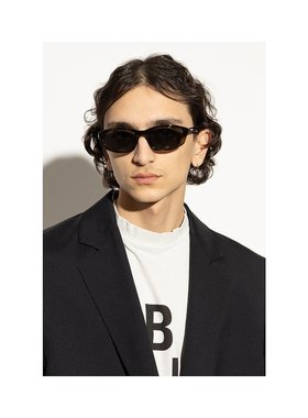 BALENCIAGA 男士眼镜 812651T00392960 SS2025 灰色
