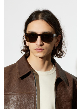 SAINT LAURENT 男士太阳镜 862880Y99562517 CO 棕色
