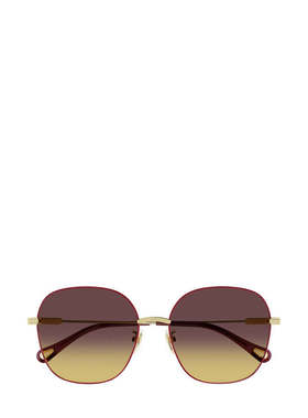 CHLOÉ 男士太阳镜 CH0139SA003 CO 金色 Chloe CH0139SA gold fem