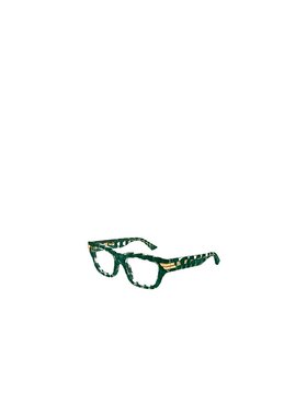 BOTTEGA VENETA 女士眼镜 BV1190O005 SS2025 绿色
