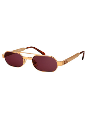 MIU MIU 女士太阳镜 0MUB52S7OE30Y SS2026 银色 Sunglasses