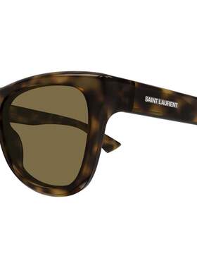 SAINT LAURENT 女士眼镜 SL816003 SS2025 棕色 全框太阳镜