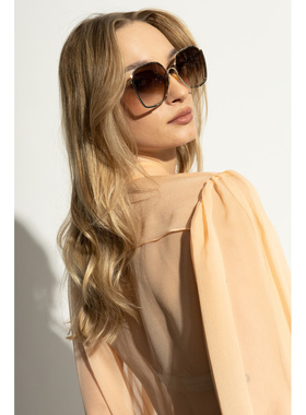 CHLOÉ 女士太阳镜 CH0288S0001 CO 金色 Charms sunglasses