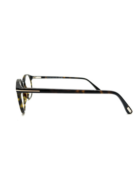 TOM FORD 男士太阳镜 FT5294052 SS2026 金色 圆框平光镜